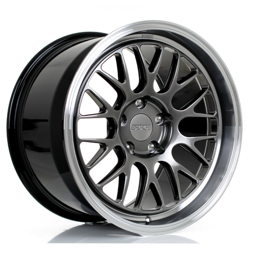 2Forge AF1 Alloy Wheel 21x10.5 5x112 ET0 TO 50 72.6mm CB Satin Black