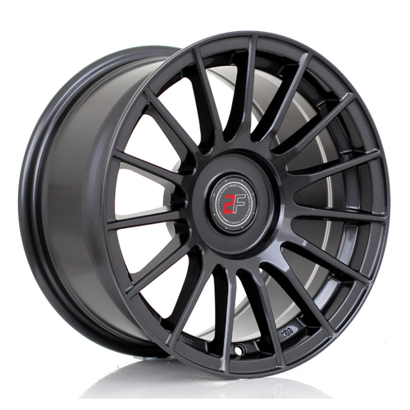 2Forge ZF1 Alloy Wheel 15x7 3x112 ET20 TO 50 72.5mm CB Gloss Gunmetal
