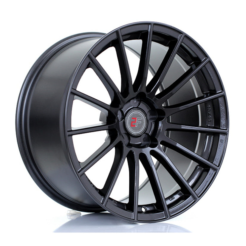 2Forge ZF1 Alloy Wheel 18x10 5x108 ET0 TO 38 72.6mm CB Gunmetal
