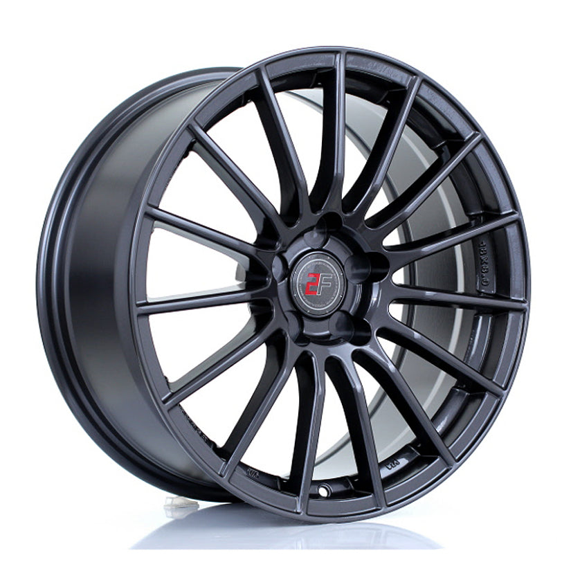 2Forge ZF1 Alloy Wheel 18x8 5x98 ET15 TO 42 72.6mm CB Gunmetal