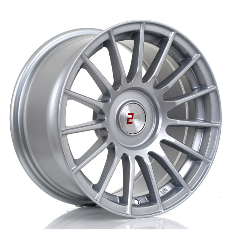 2Forge ZF1 Alloy Wheel 15x7 5x114 ET20 TO 50 72.5mm CB Silver