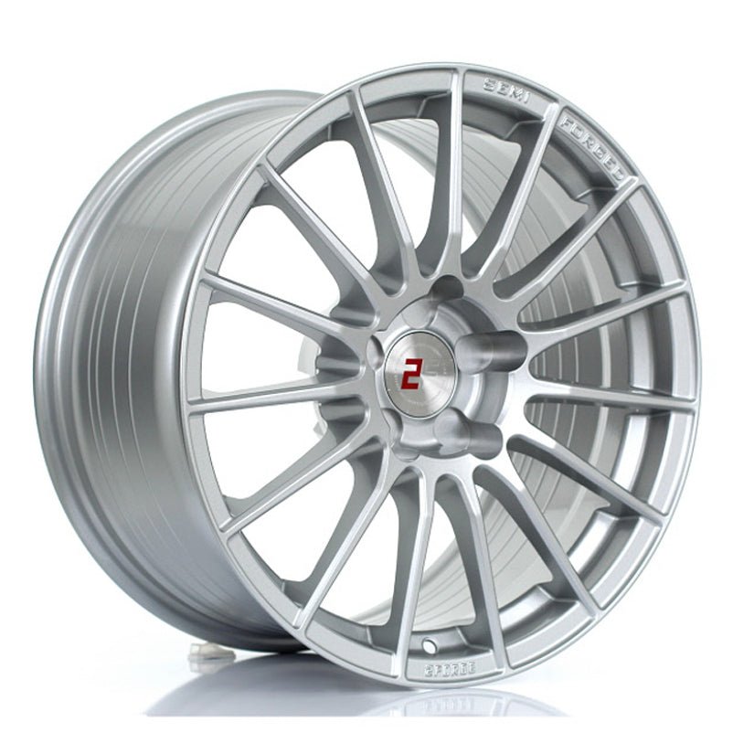 2Forge ZF1 Alloy Wheel 17x9 5x98 ET10 TO 50 72.6mm CB Silver