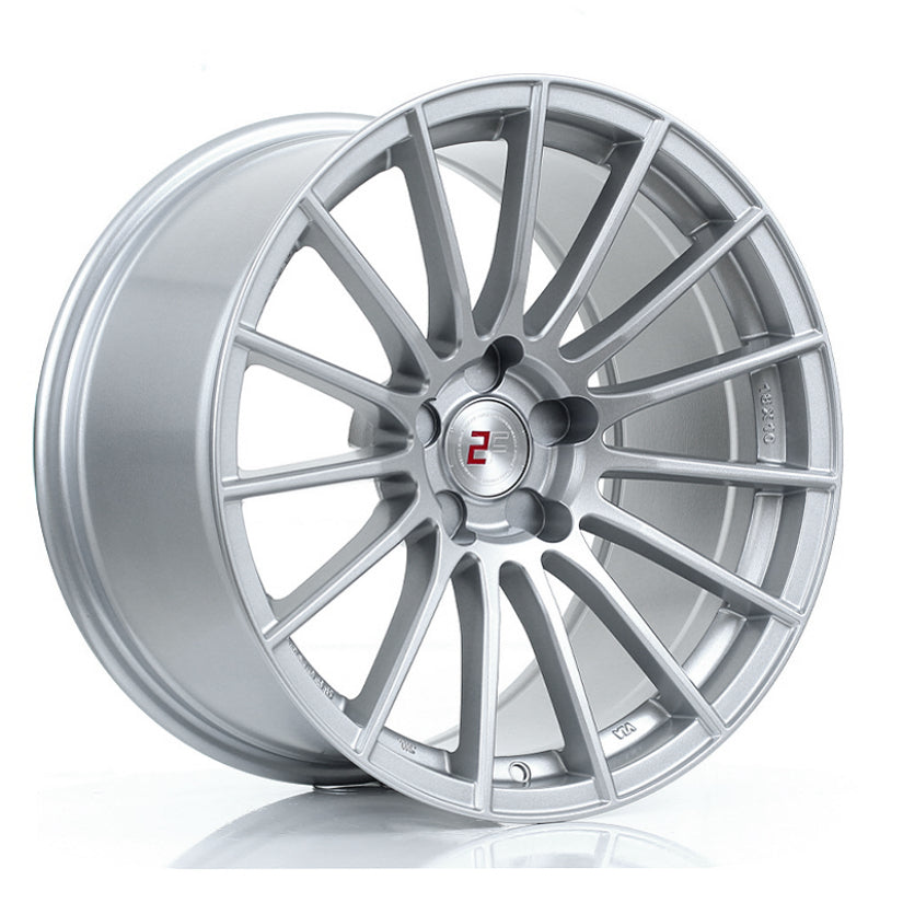 2Forge ZF1 Alloy Wheel 18x10 5x114 ET0 TO 38 72.6mm CB Silver