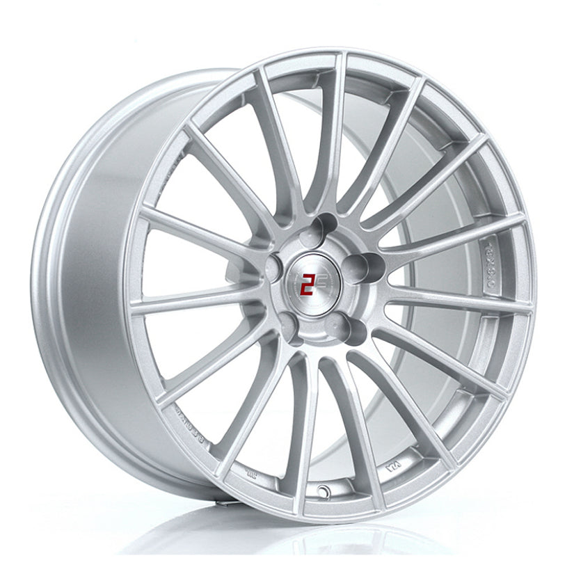 2Forge ZF1 Alloy Wheel 18x9 5x110 ET0 TO 38 72.6mm CB Silver