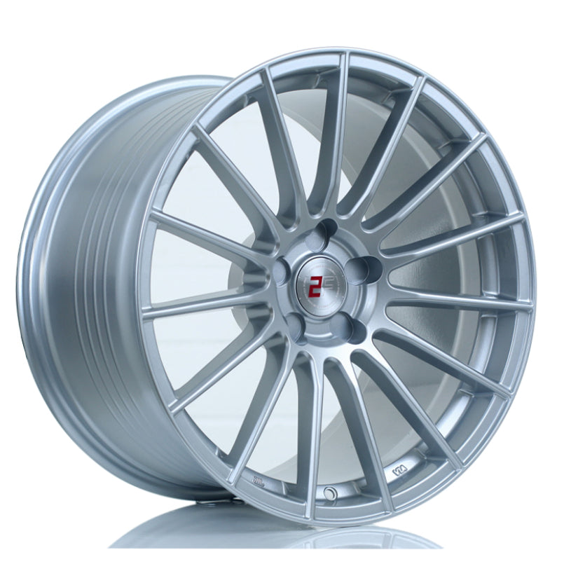 2Forge ZF1 Alloy Wheel 19x11 5x127 ET15 TO 50 72.6mm CB Crystal Silver