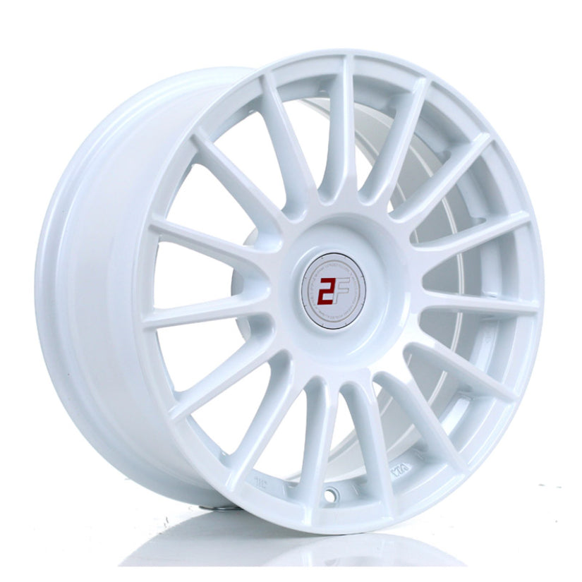 2Forge ZF1 Alloy Wheel 15x7 4x98 ET20 TO 50 72.5mm CB White