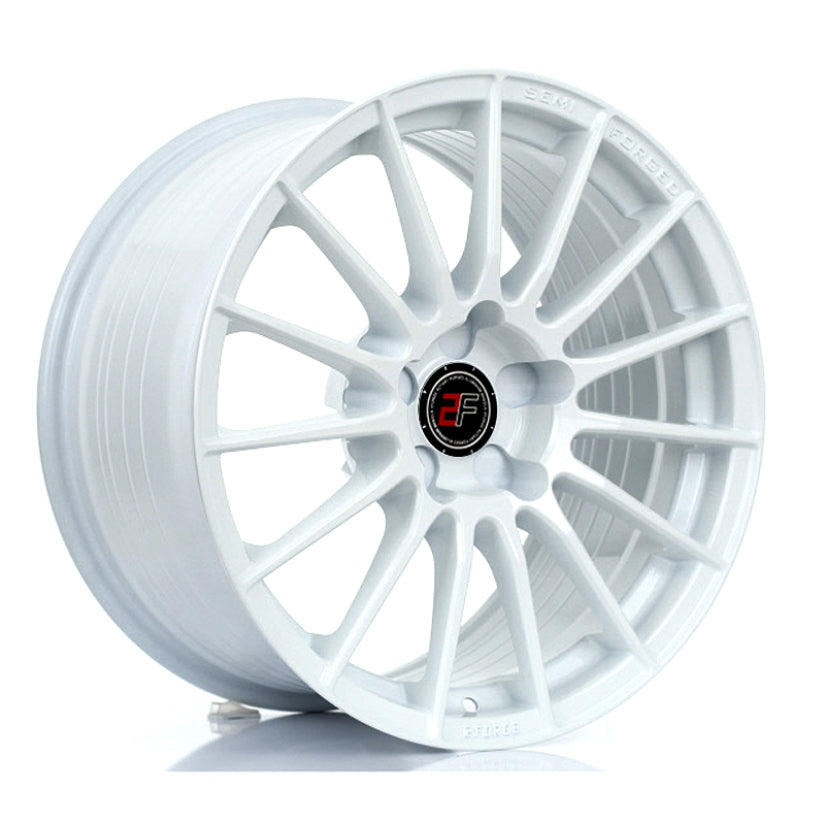 2Forge ZF1 Alloy Wheel 17x9 5x98 ET10 TO 50 72.6mm CB White