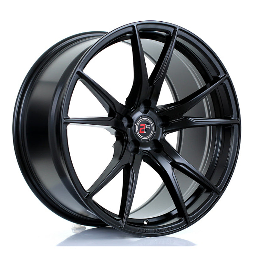 2Forge ZF2 Alloy Wheel 20x10 5x100 ET15 TO 51 72.6mm CB Matt Black