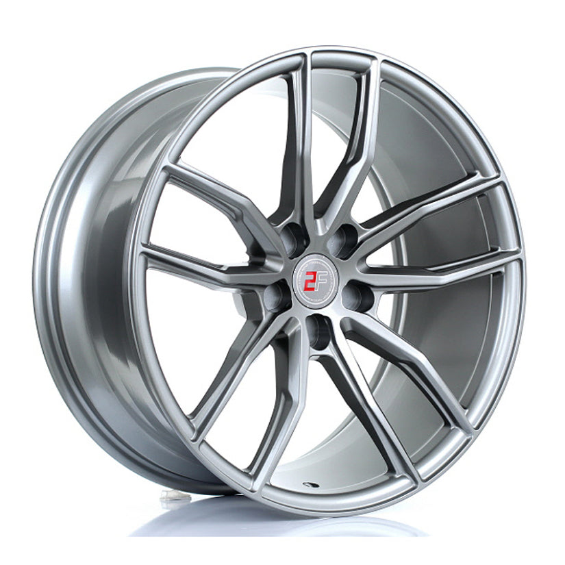 2Forge ZF4 Alloy Wheel 20x9.5 5x100 ET9 TO 45 72.6mm CB Gloss Gunmetal