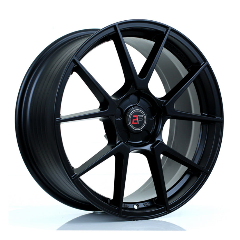 2Forge ZF6 Alloy Wheel 19x8.5 5x120.65 ET15 TO 45 72.6mm CB Matt Black