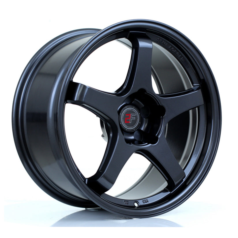 2Forge ZF7 Alloy Wheel 18x10 5x105 ET6 TO 22 72.5mm CB Gloss Gunmetal