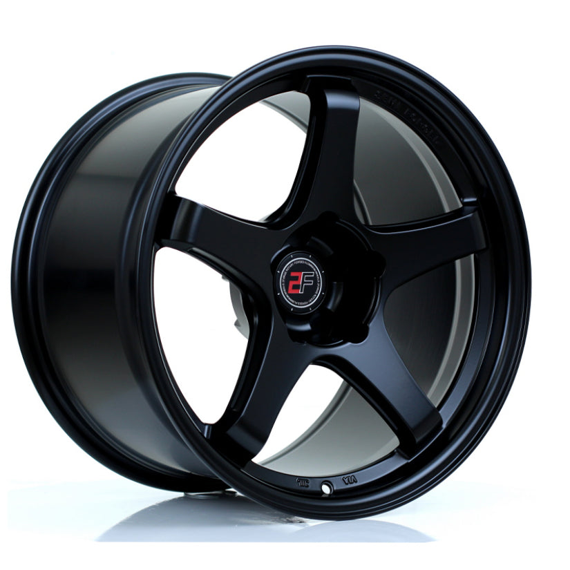 2Forge ZF7 Alloy Wheel 18x10 5x100 ET6 TO 22 72.5mm CB Matt Black