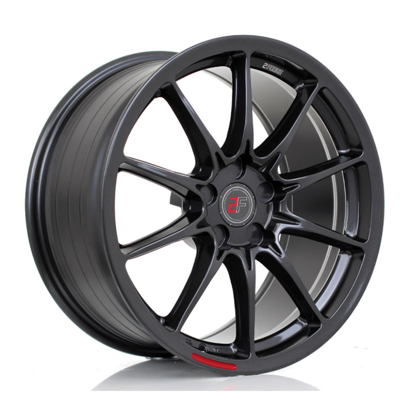 2Forge ZF8 Alloy Wheel 18x9 5x100 ET12 TO 50 72.5mm CB Gloss Gunmetal