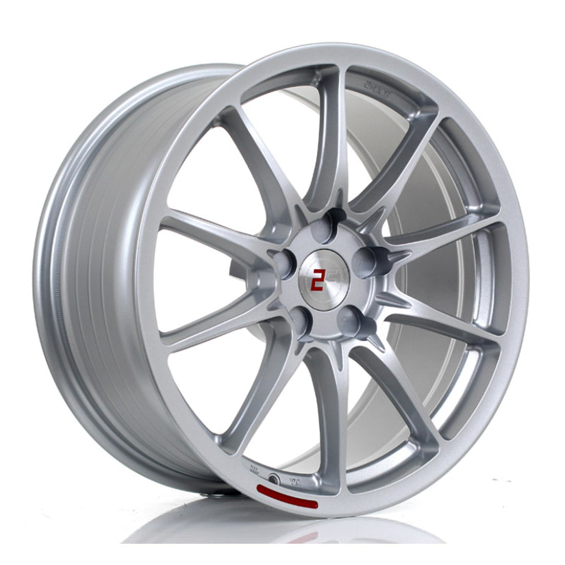 2Forge ZF8 Alloy Wheel 18x8.5 5x114 ET5 TO 50 72.5mm CB Silver