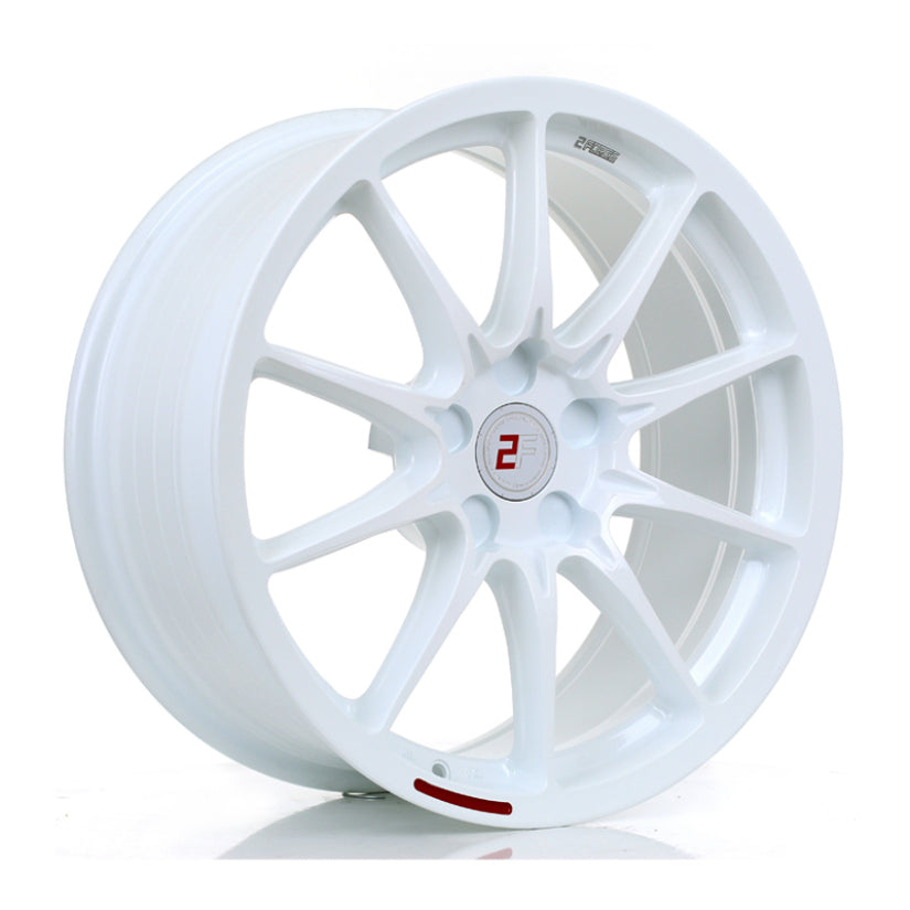 2Forge ZF8 Alloy Wheel 19x9 5x130 ET20 TO 50 72.5mm CB White