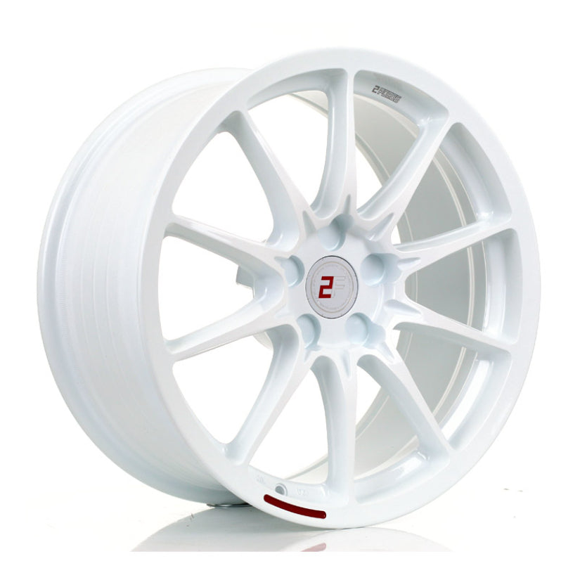 2Forge ZF8 Alloy Wheel 18x8.5 5x108 ET5 TO 50 72.5mm CB White