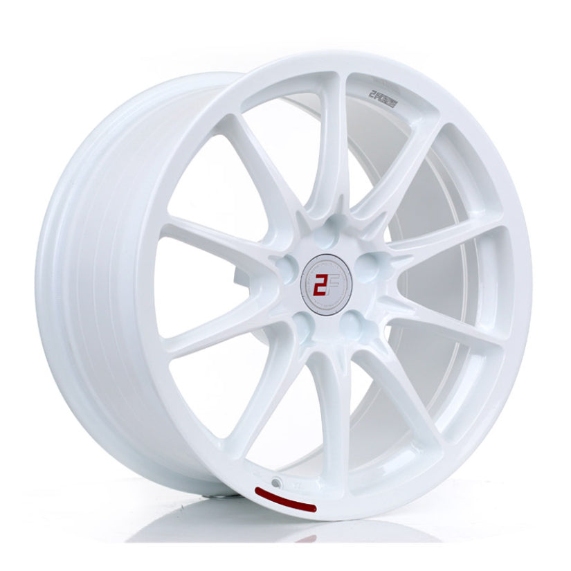 2Forge ZF8 Alloy Wheel 18x9 5x128 ET12 TO 50 72.5mm CB White