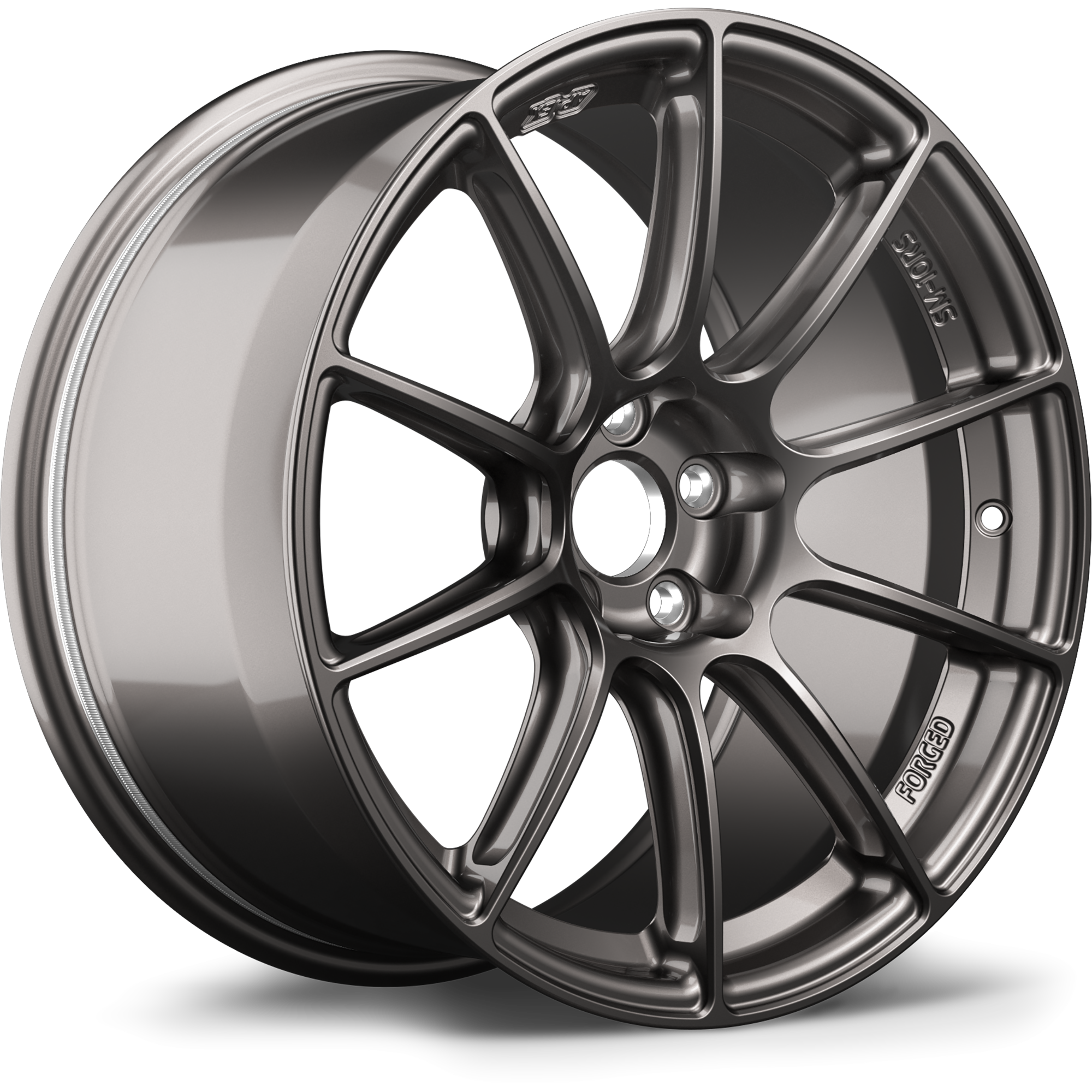 Apex SM-10RS Alloy Wheel 17x9.5 ET51 5x114.3 70.1mm CB Anthracite