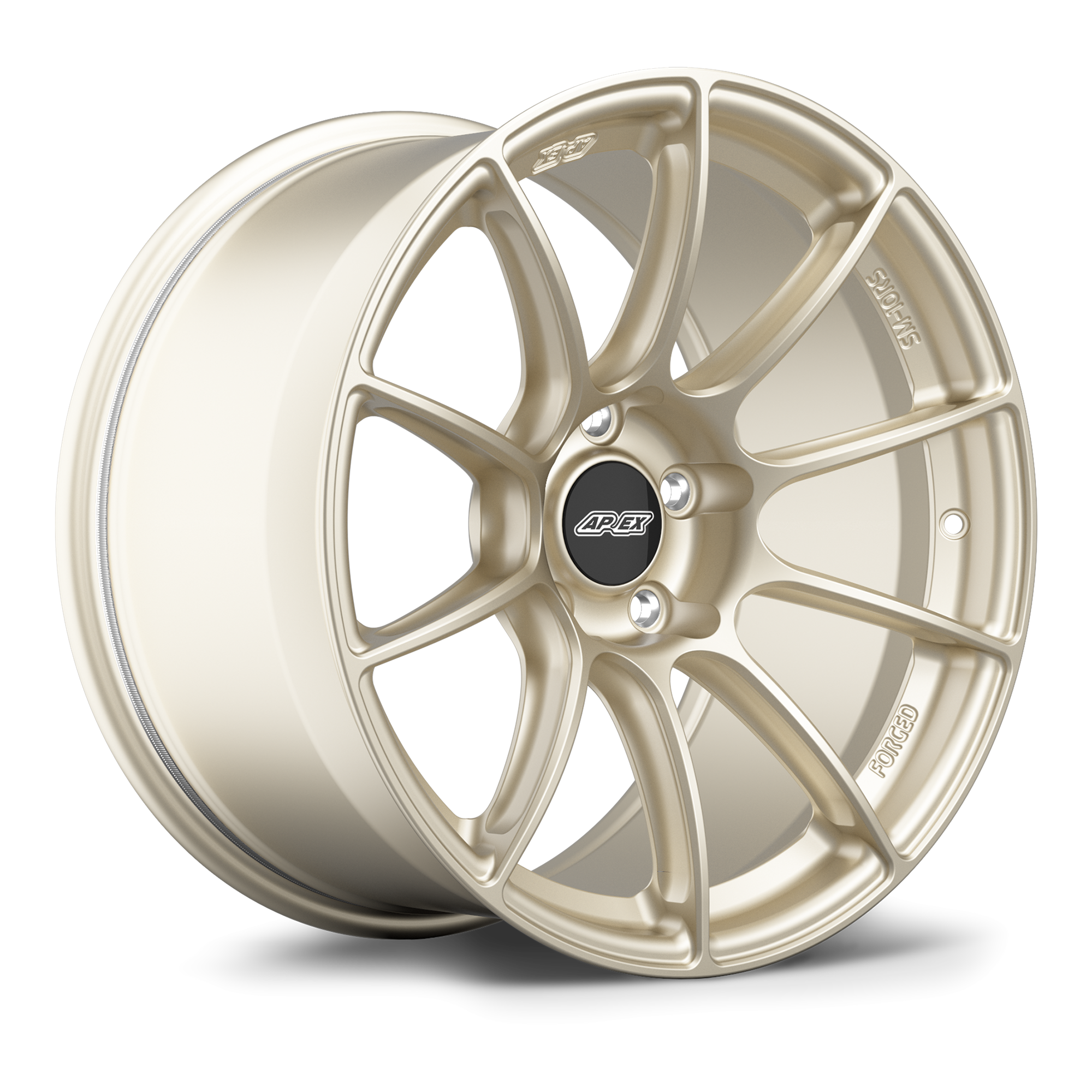 Apex SM-10RS Alloy Wheel 18x12 ET42 5x120.65 70.3mm CB Motorsport Gold