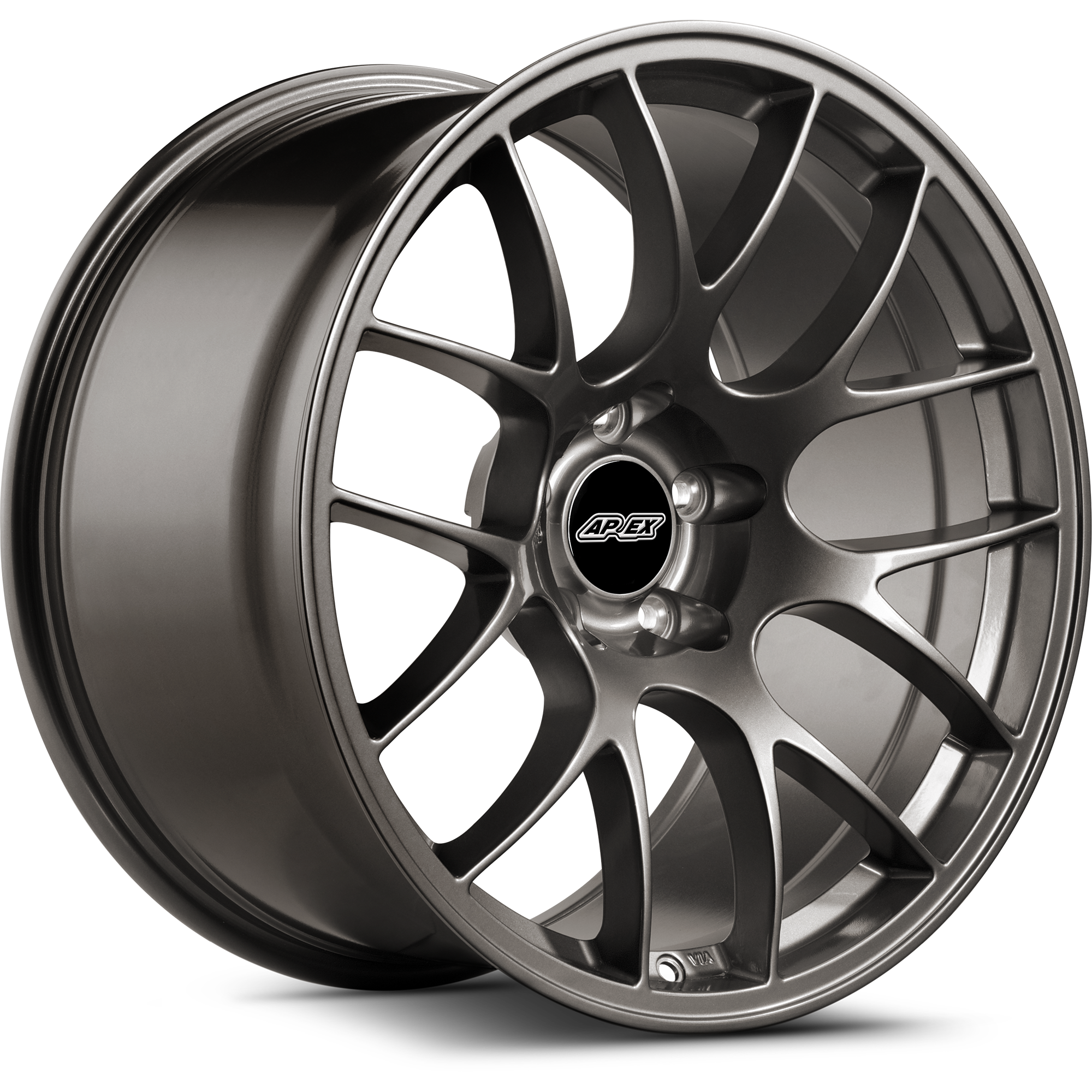 Apex EC-7 Alloy Wheel 19x9.5 ET22 5x120 Anthracite 72.56mm CB