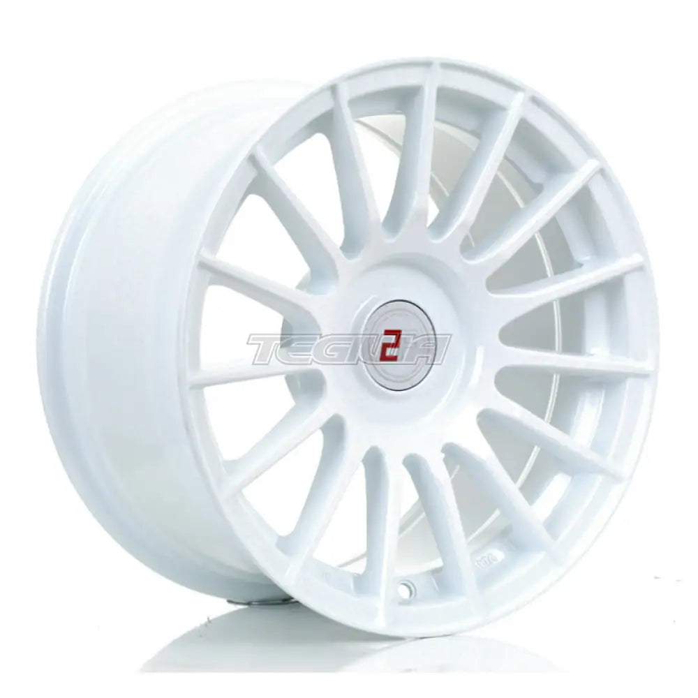 2Forge ZF1 Alloy Wheel 15x8 4x100 ET20 TO 50 72.5mm CB White