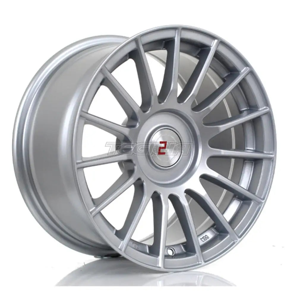 2Forge ZF1 Alloy Wheel 15x8 4x114 ET20 TO 50 72.5mm CB Silver