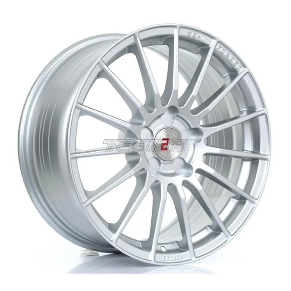 2Forge ZF1 Alloy Wheel 17x7.5 5x112 ET10 TO 51 72.6mm CB Silver
