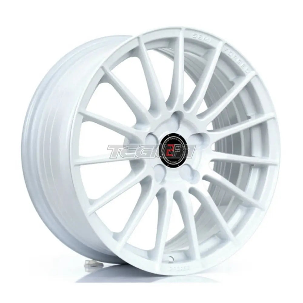 2Forge ZF1 Alloy Wheel 17x7.5 5x115 ET10 TO 51 72.6mm CB White
