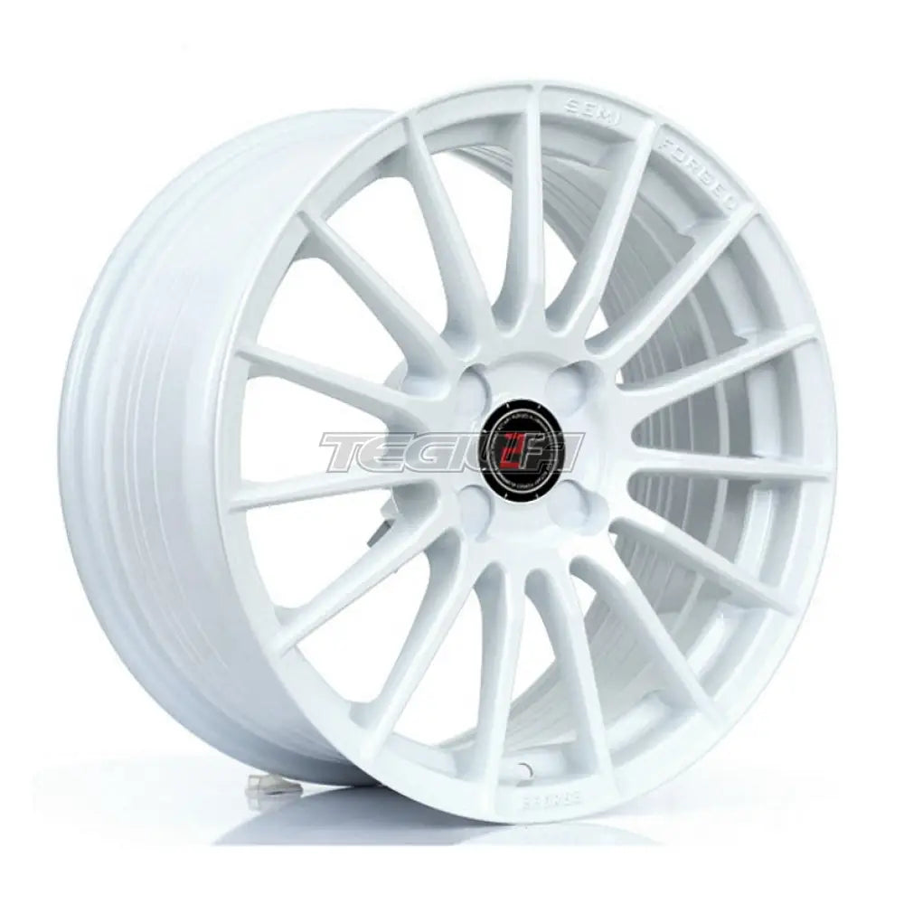 2Forge ZF1 Alloy Wheel 17x8 4x114 ET10 TO 58 72.6mm CB White