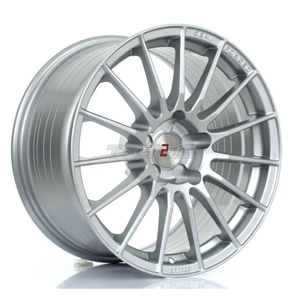 2Forge ZF1 Alloy Wheel 17x9.5 5x120 ET0 TO 45 72.6mm CB Silver