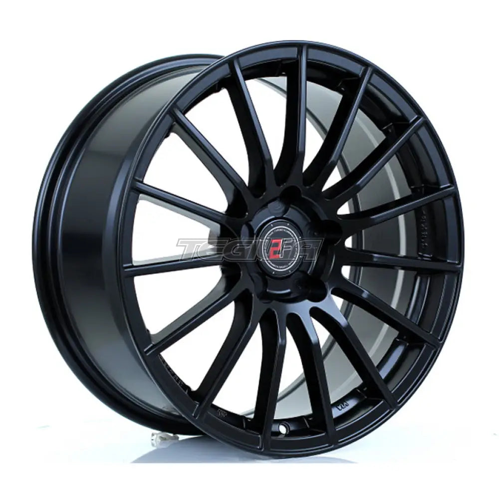 2Forge ZF1 Alloy Wheel 18x8 5x100 ET15 TO 42 72.6mm CB Matt Black