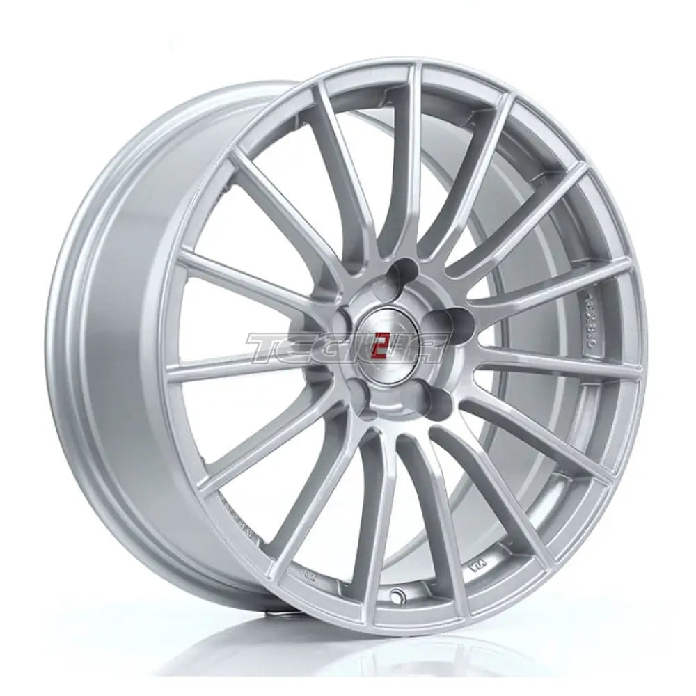 2Forge ZF1 Alloy Wheel 18x8 5x108 ET15 TO 42 72.6mm CB Silver