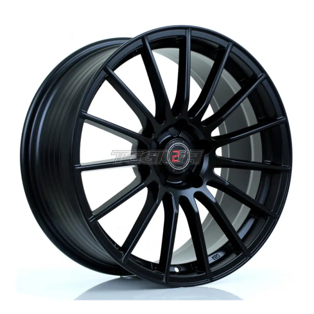 2Forge ZF1 Alloy Wheel 19x8.5 5x128 ET15 TO 45 72.6mm CB Matt Black