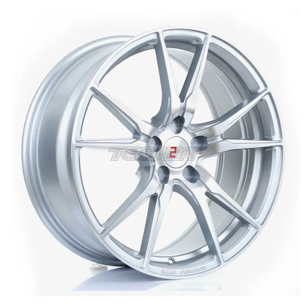 2Forge ZF2 Alloy Wheel 19x8.5 5x114 ET15 TO 45 72.6mm CB Silver Polished Face