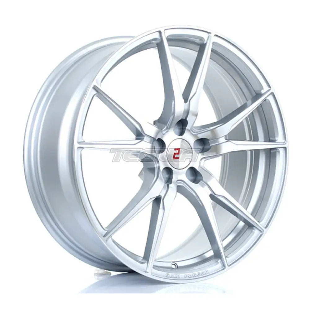 2Forge ZF2 Alloy Wheel 20x8.5 5x105 ET9 TO 45 72.6mm CB Silver Polished Face