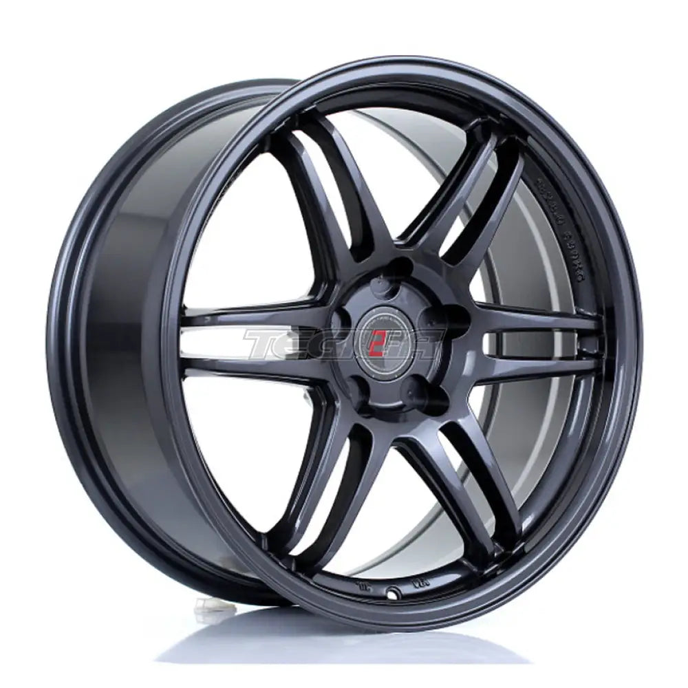 2Forge ZF5 Alloy Wheel 18x8 5x100 ET15 TO 35 72.6mm CB Gloss Gunmetal