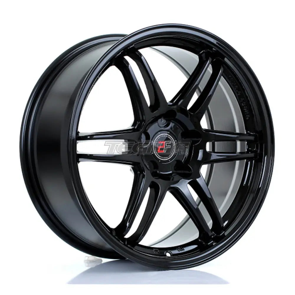 2Forge ZF5 Alloy Wheel 18x8 5x112 ET15 TO 35 72.6mm CB Gloss Black