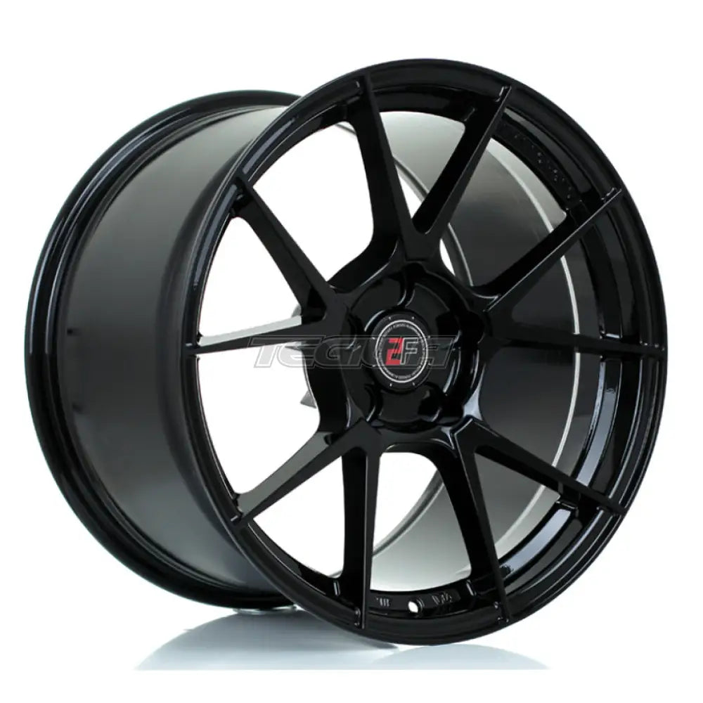 2Forge ZF6 Alloy Wheel 18x8 ET0 TO 45 5x105 Gloss Black 72.6mm CB
