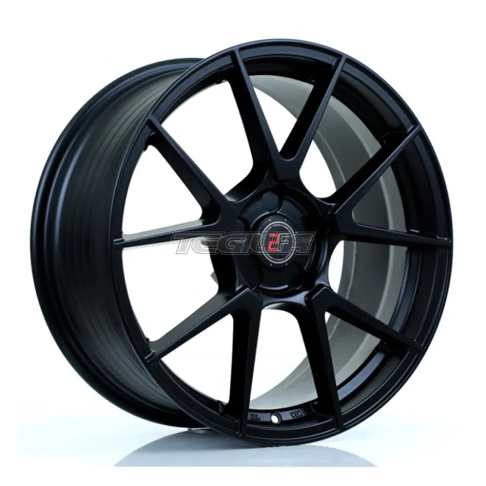 2Forge ZF6 Alloy Wheel 19x8.5 5x100 ET15 TO 45 72.6mm CB Matt Black