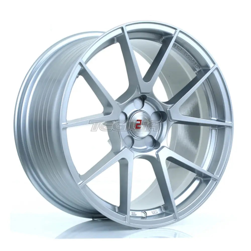 2Forge ZF6 Alloy Wheel 19x9.5 5x105 ET15 TO 50 72.6mm CB Crystal Silver