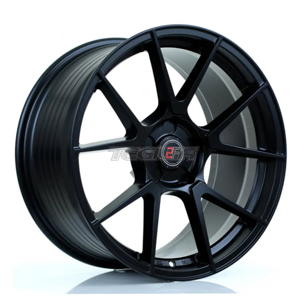 2Forge ZF6 Alloy Wheel 19x9.5 5x127 ET15 TO 50 72.6mm CB Matt Black