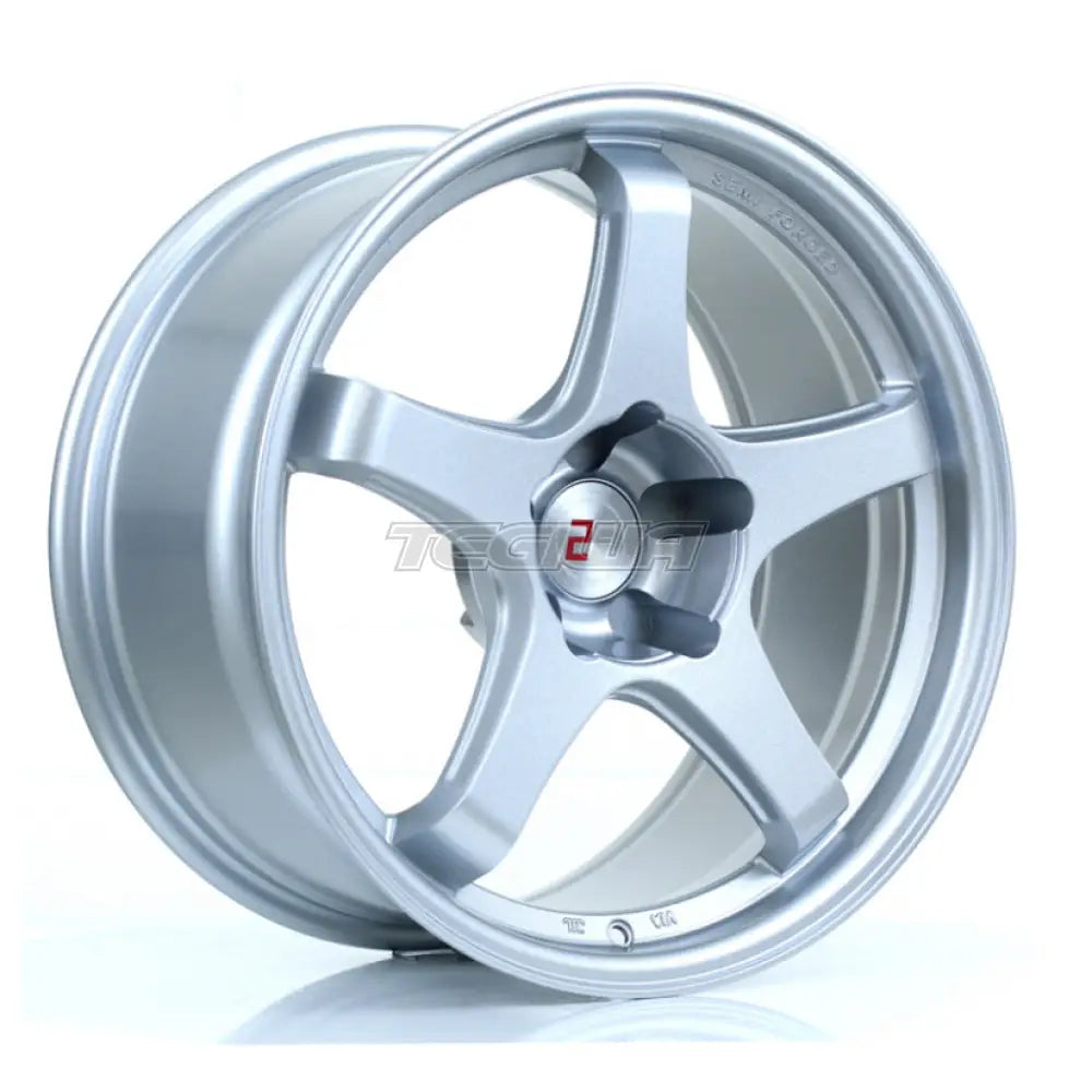2Forge ZF7 Alloy Wheel 18x9 5x100 ET12 TO 33 72.5mm CB Crystal Silver