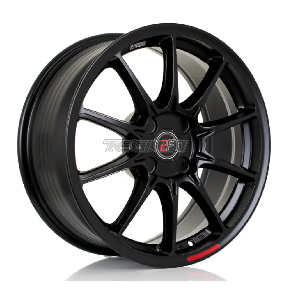 2Forge ZF8 Alloy Wheel 17x7.5 4x108 ET10 TO 50 72.5mm CB Matt Black