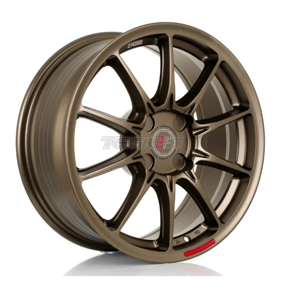 2Forge ZF8 Alloy Wheel 17x7.5 4x114 ET10 TO 50 72.5mm CB Matt Bronze