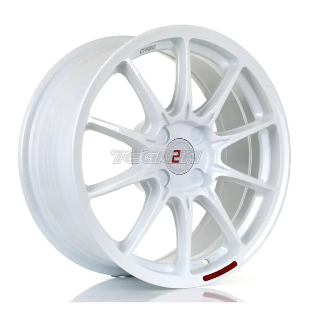 2Forge ZF8 Alloy Wheel 17x8 4x114 ET10 TO 50 72.5mm CB White