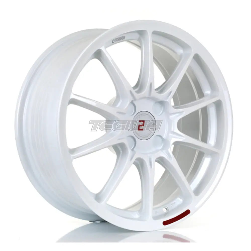 2Forge ZF8 Alloy Wheel 17x8 4x98 ET10 TO 50 72.5mm CB White
