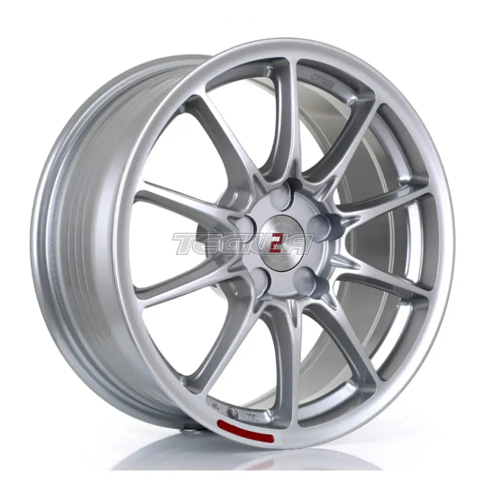 2Forge ZF8 Alloy Wheel 17x8 5x130 ET10 TO 50 72.5mm CB Silver
