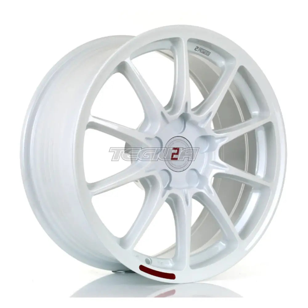 2Forge ZF8 Alloy Wheel 17x8 5x130 ET10 TO 50 72.5mm CB White