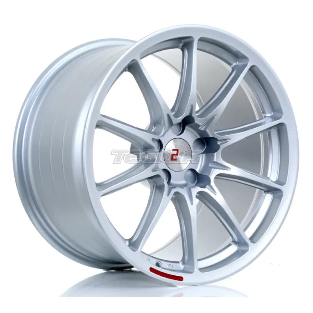 2Forge ZF8 Alloy Wheel 20x9.5 5x108 ET10 TO 25 72.5mm CB Crystal Silver