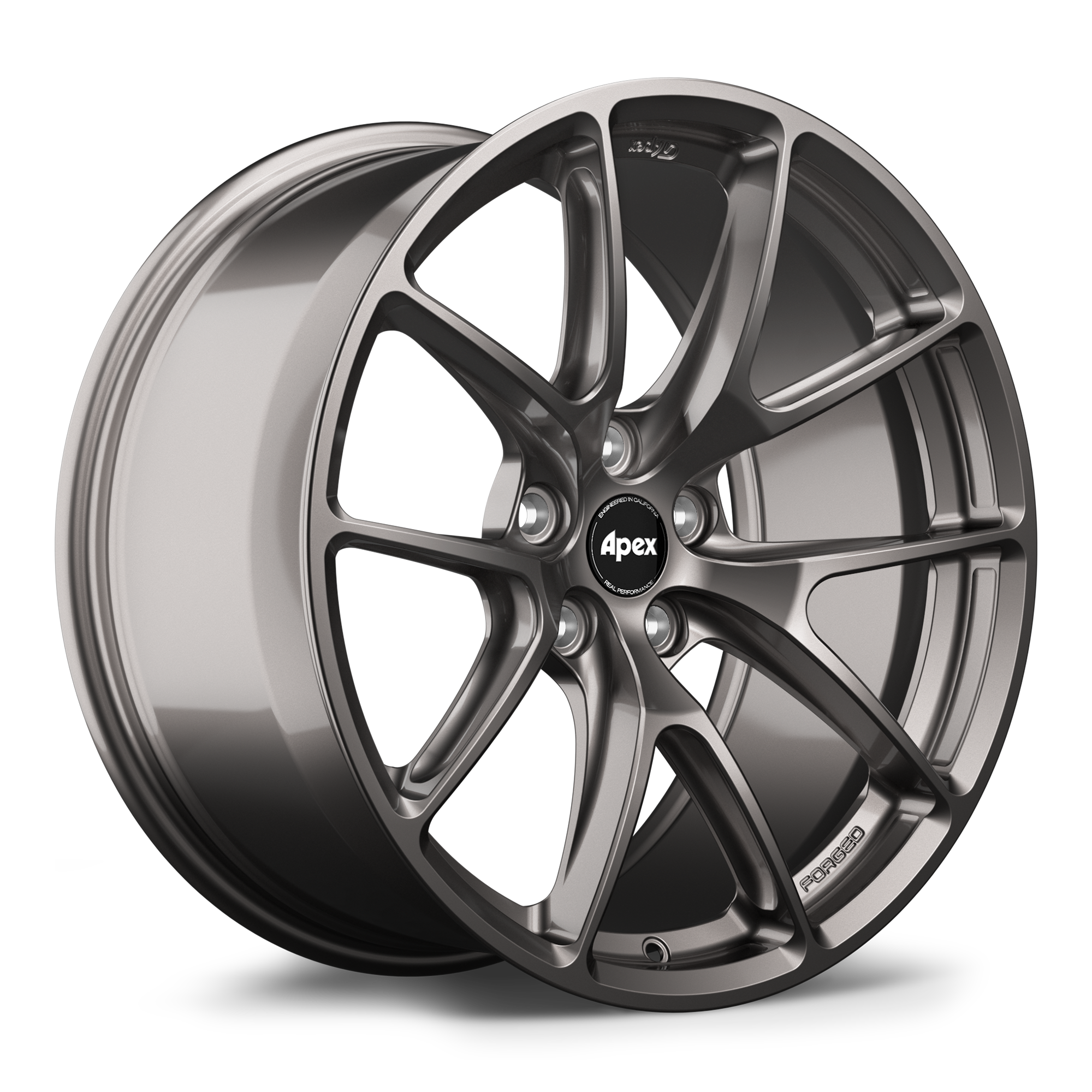 Apex VS-5RX Alloy Wheel 19x9.5 ET33 5x114.3 64.1mm CB Anthracite